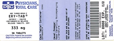 Image Of 333 mg Package Label (333mg Package Label)
